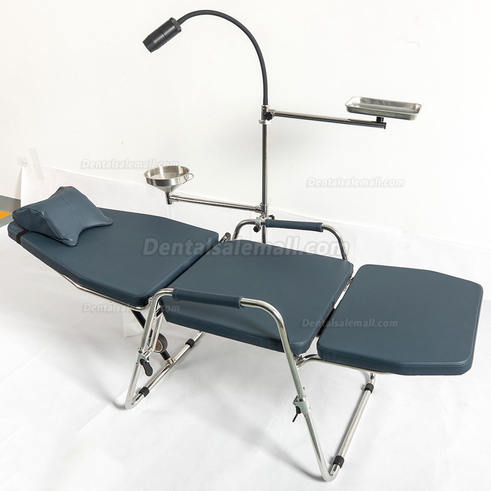 Greeloy GU-P101 Updated Portable Dental Folding Chair + GU-P102 Dental Operating Exam Light